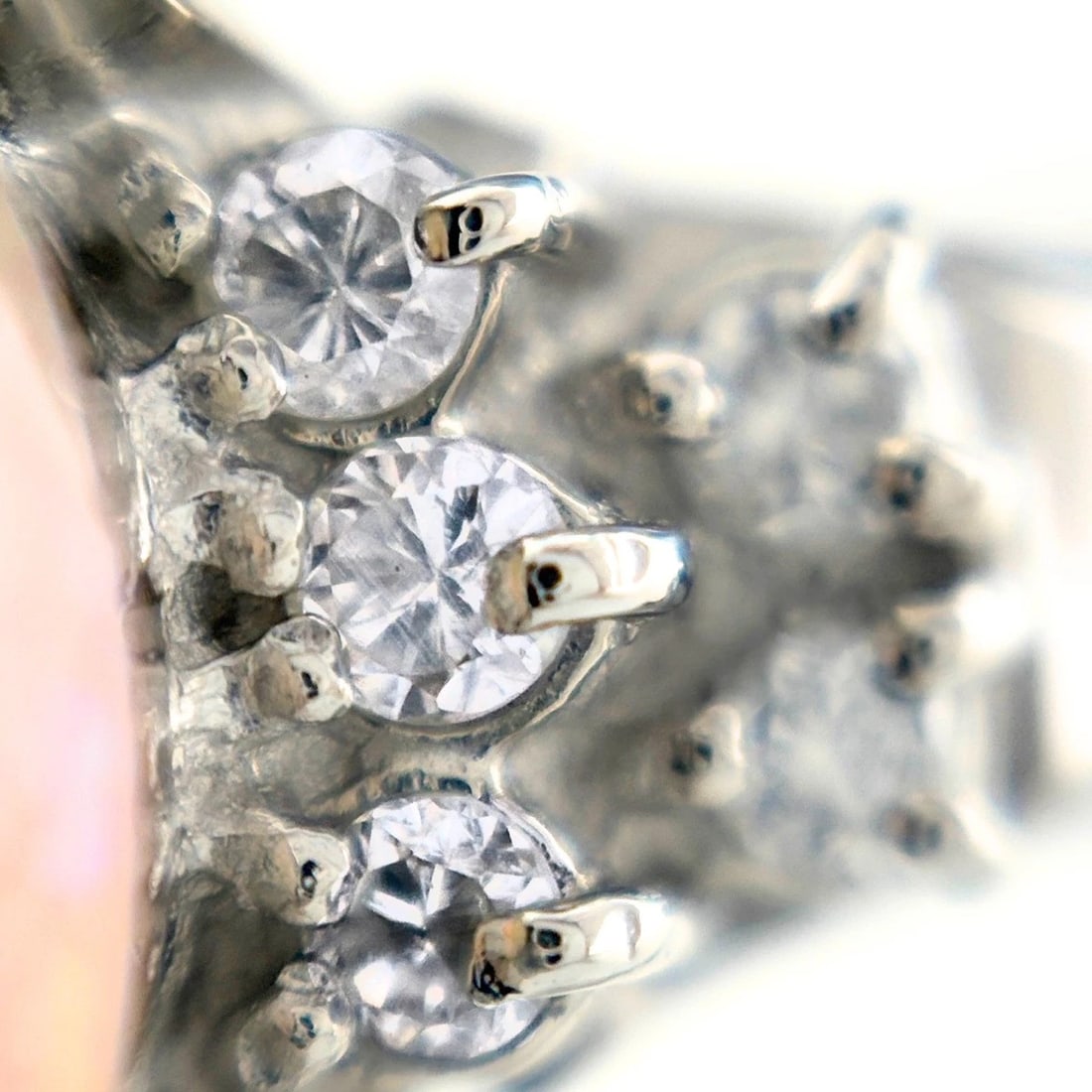 OPAL DESIGN RING PLATINUM RING - 3