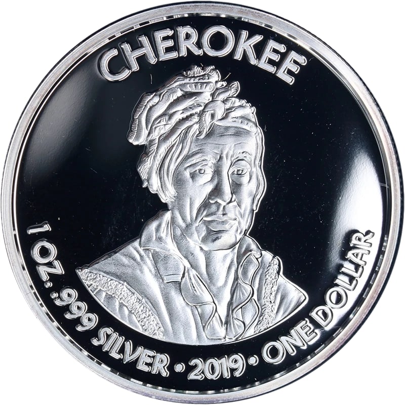 NATIVE AMERICAN SILVER DOLLAR COLLECTION - 5