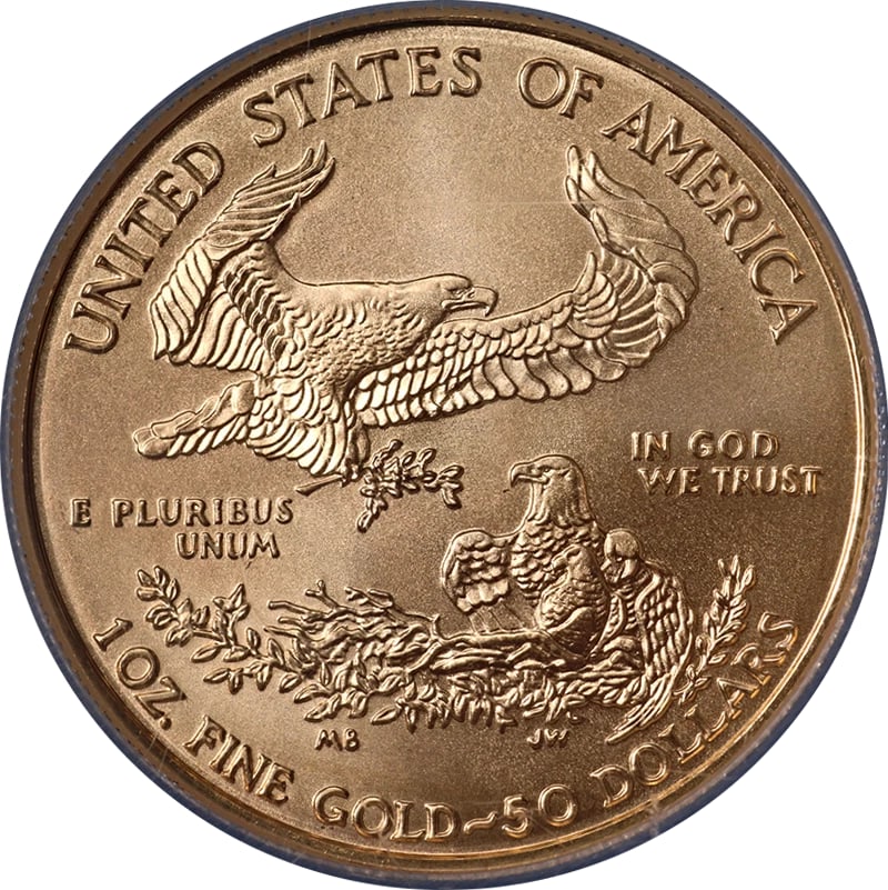 2003 GOLD AMERICAN EAGLE - 2