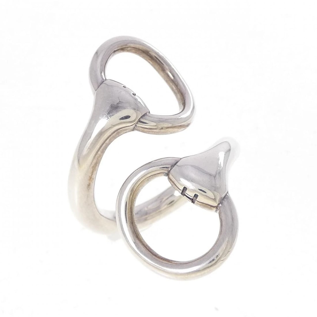 HERMES NAUSICAA RING: Hermes Nausicaa Ring Brand: HERMES Type/Style: Hermes Ring Material: 925Silver, Color: Silver Size: US 5 1/4 Accessories: None Accessories Notice: When purchasing pre-owned goods, please refer to the