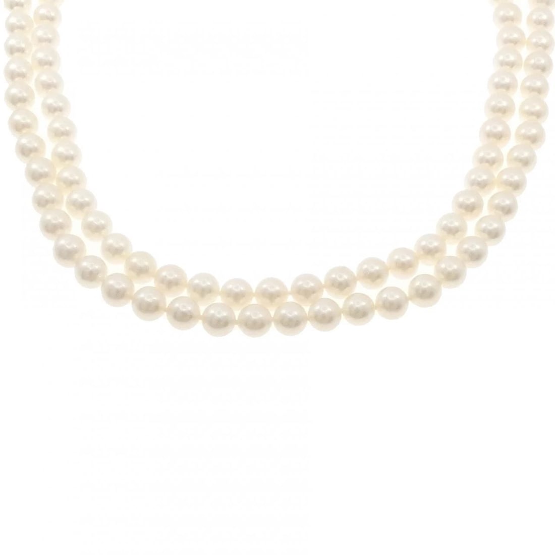 TASAKI AKOYA PEARL NECKLACE: TASAKI Akoya Pearl Necklace Brand: TASAKI Type/Style: Tasaki Necklace Material: Silver clasp, Main Stone Akoya Pearl Color: none Size: Lenght 128cm Actual Size Max width approx: 7.5mm Accessories: