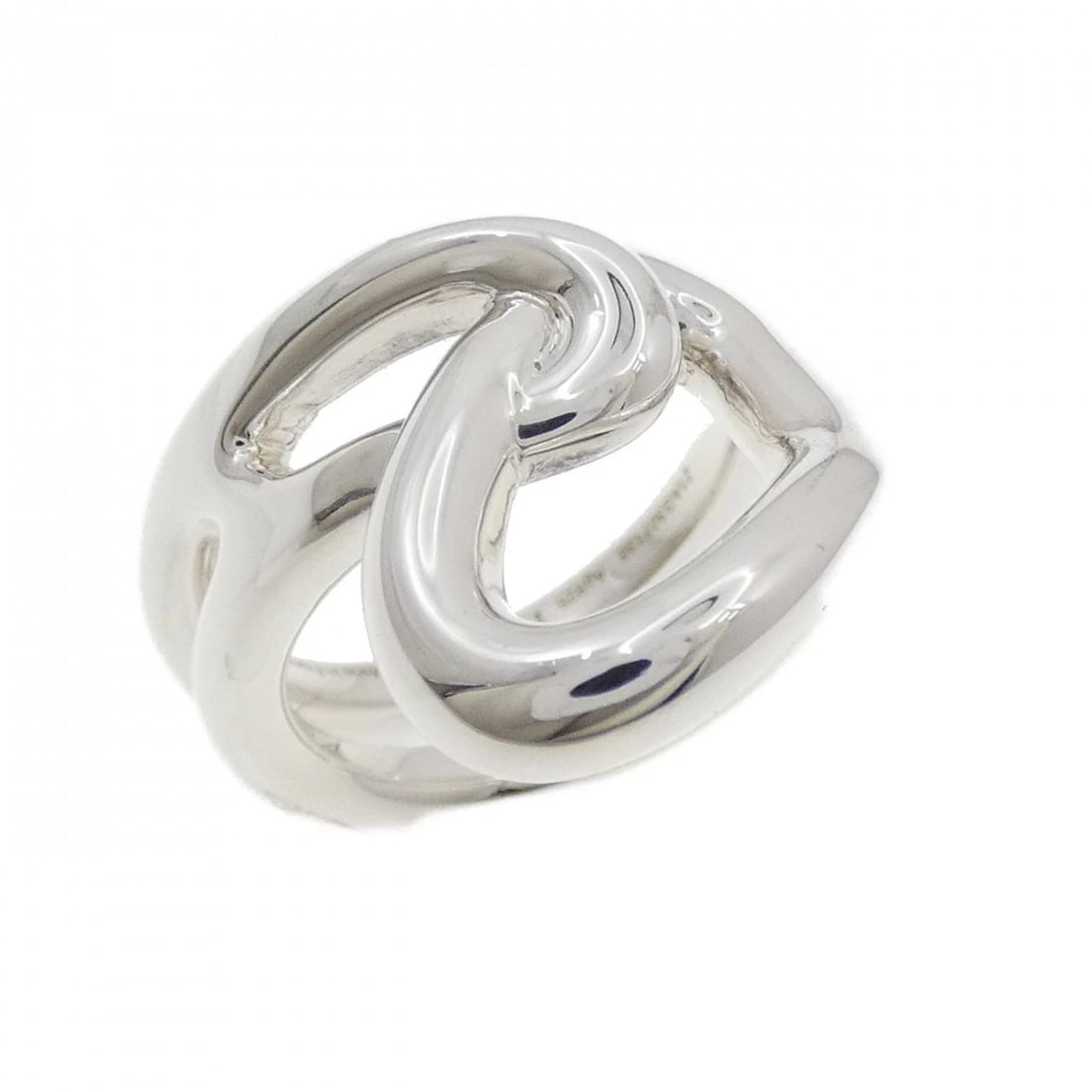 HERMES CHAINE D'ANCRE PUNK RING: Hermes Chaine d'Ancre Punk Ring Brand: HERMES Type/Style: Hermes Ring Material: 925Silver, Color: Silver Size: US 6 1/4 Accessories: None Accessories Notice: When purchasing pre-owned goods, please