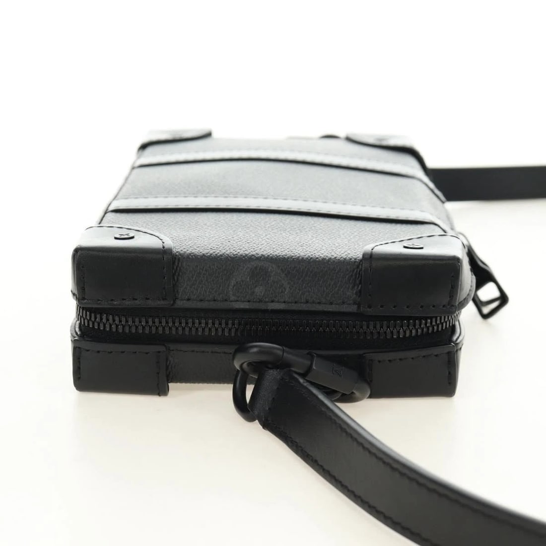 LOUIS VUITTON MONOGRAM ECLIPSE SOFT TRUNK WALLET BAG - 5