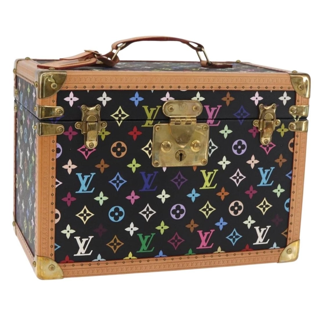 LOUIS VUITTON MONOGRAM MULTICOLOR BOITE PHARMACY POUCH BLACK (1 of 6)