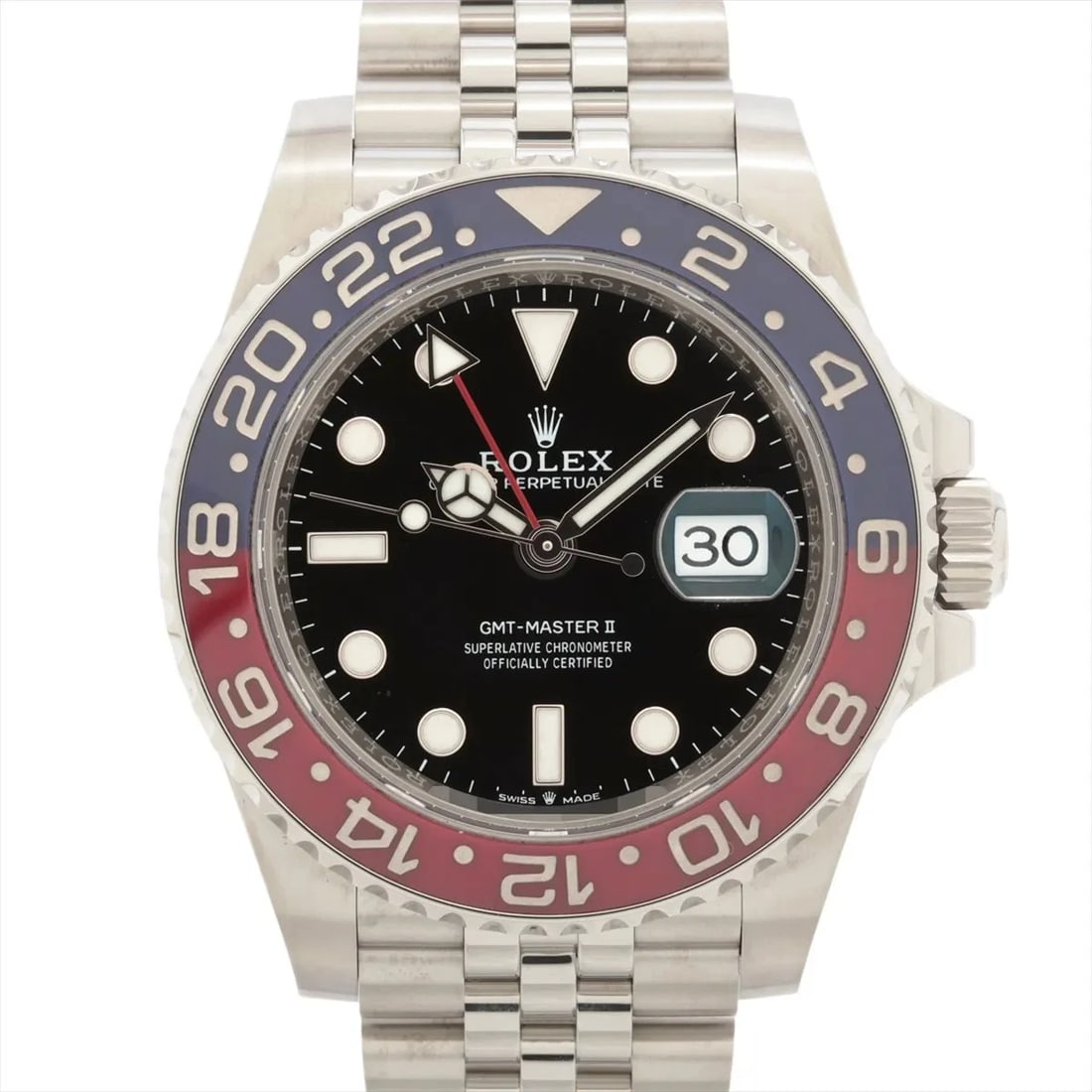 ROLEX GMT MASTER SS AT BLACK DIAL JUBILEE WATCH: Rolex GMT Master SS AT black dial jubilee Brand: Rolex Type/Style: Wristwatch Material: SS Color: Dial Color Black Size: Case:W1.6 x H1.6inch / W40 x H40 Circumference of Wrist:7.3inch / 18.5 Acce