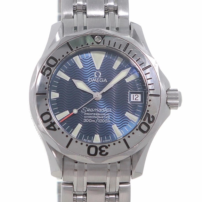 OMEGA SEAMASTER JACQUES MAYOL AUTOMATIC LIMITED WATCH: Omega Seamaster Jacques Mayol Automatic Limited Watch Brand: OMEGA Type/Style: Wristwatch Material: SS Color: Black dial, Blue bezel, Orange accents Size: Case size: 34.8 mm Wrist size: 19 cm