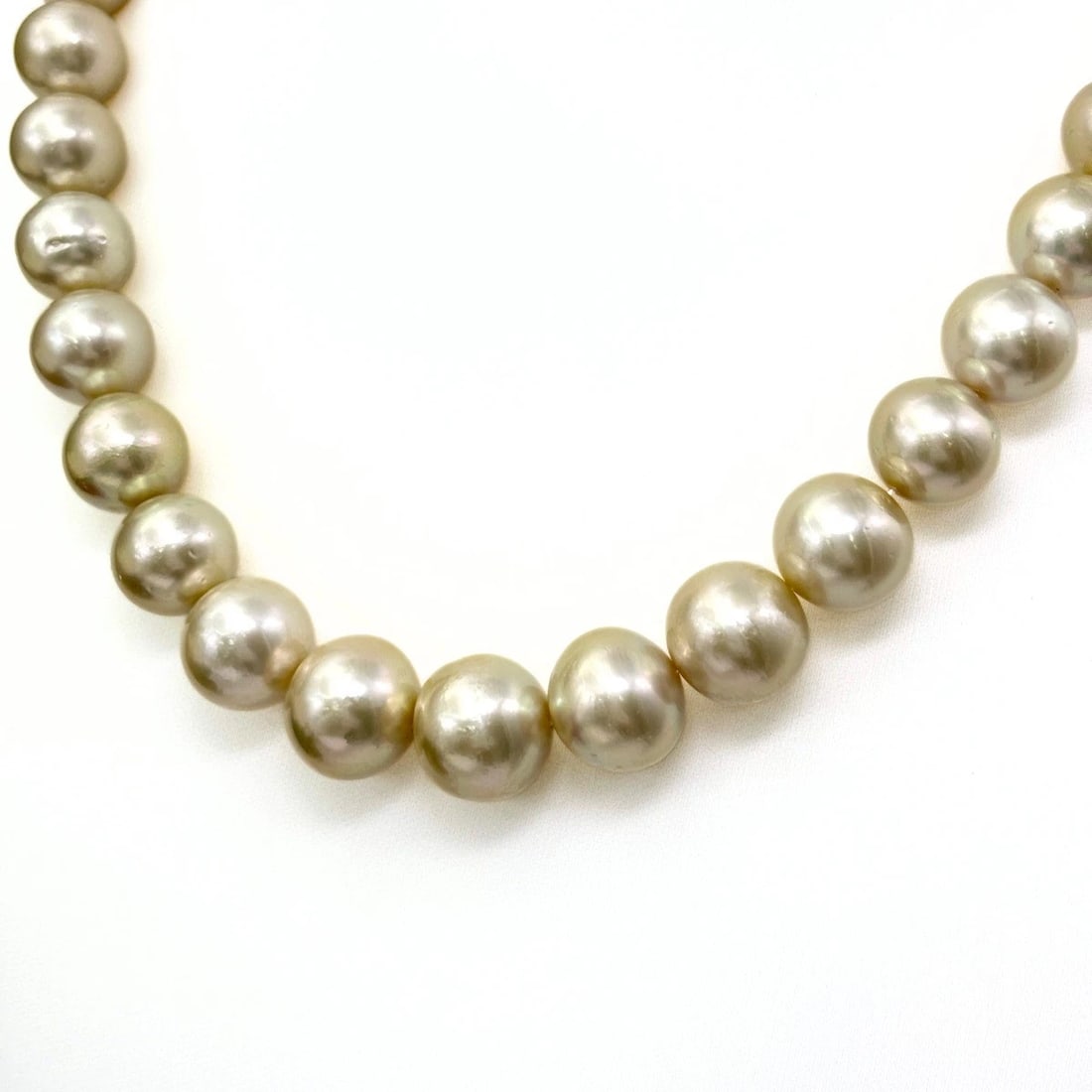 TASAKI PEARL YELLOWGOLD PEARL NECKLACE 18K PEARL (1 of 7)