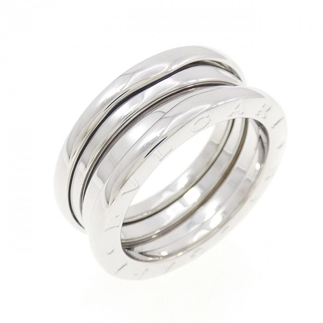 BVLGARI RING: Bvlgari Ring Brand: BVLGARI Type/Style: Bulgari Ring Material: 750 white gold, Color: White Gold Size: US 6 Accessories: None Accessories Notice: When purchasing pre-owned goods, please re