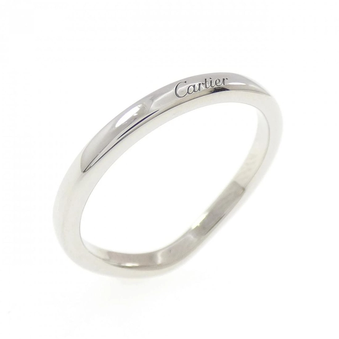 CARTIER BALLERINA RING: Cartier Ballerina Ring Brand: CARTIER Type/Style: Cartier Ring Material: Platinum950, Color: silver Size: US 5 1/4 Accessories: None Accessories Notice: When purchasing pre-owned goods, please refer