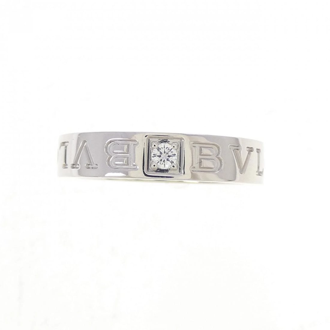 BVLGARI RING: Bvlgari Ring Brand: BVLGARI Type/Style: Bulgari Ring Material: 750 white gold, Main Stone natural Color: white gold Size: US 5 Accessories: None Accessories Notice: When purchasing pre-owned goods,