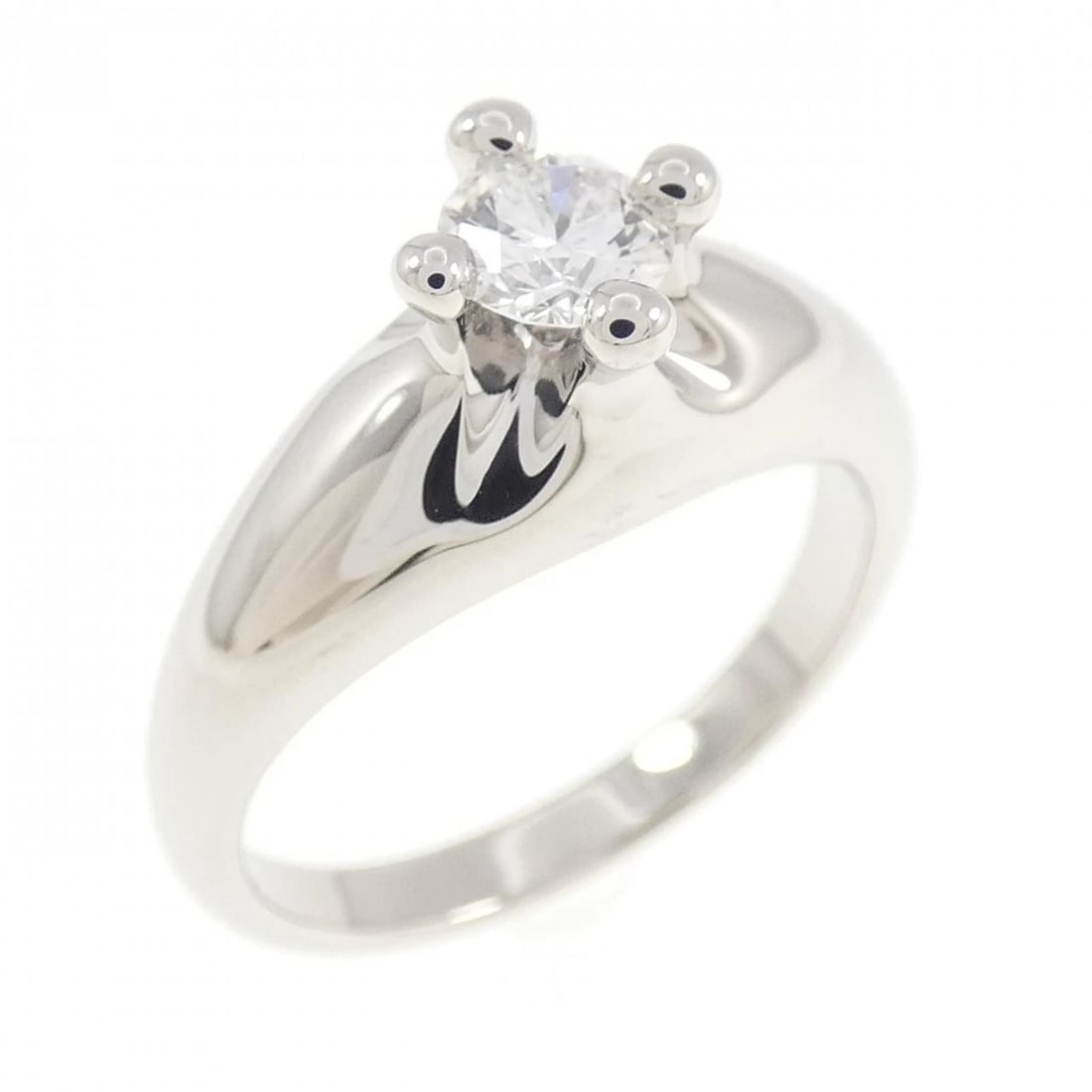 BVLGARI CORONA RING: Bvlgari Corona Ring Brand: BVLGARI Type/Style: Bulgari Ring Material: Platinum950, Main Stone natural Color: silver Size: US 5 1/4 Accessories: None Accessories Notice: When purchasing pre