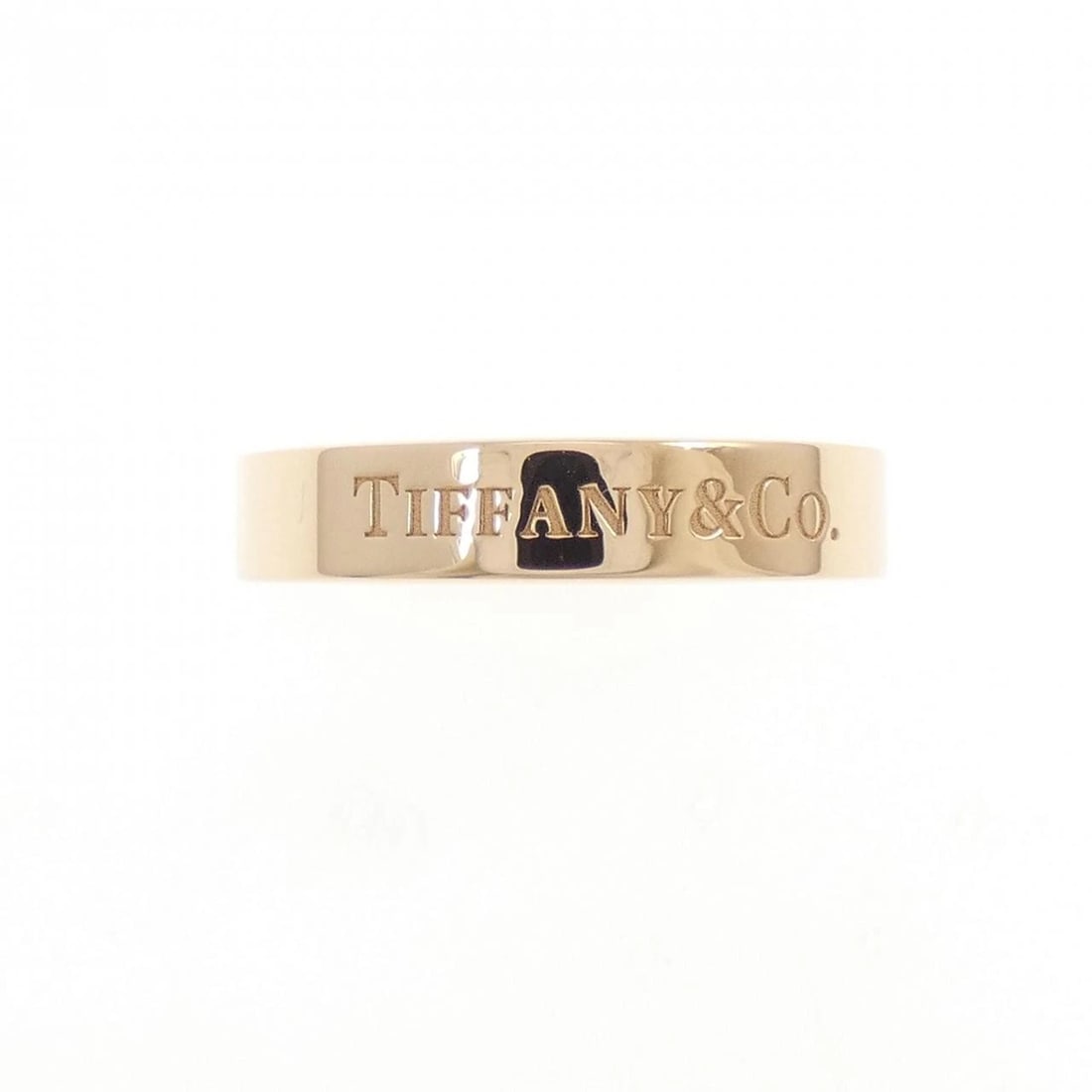 TIFFANY & CO. BAND RING: TIFFANY & Co. Band Ring Brand: TIFFANY&Co. Type/Style: TIFFANY & Co. Ring Material: 750 Yellow Gold/Platinum 950, Color: yellow Gold,silver Size: US 6 1/2 Accessories: None Accessories Notice: When