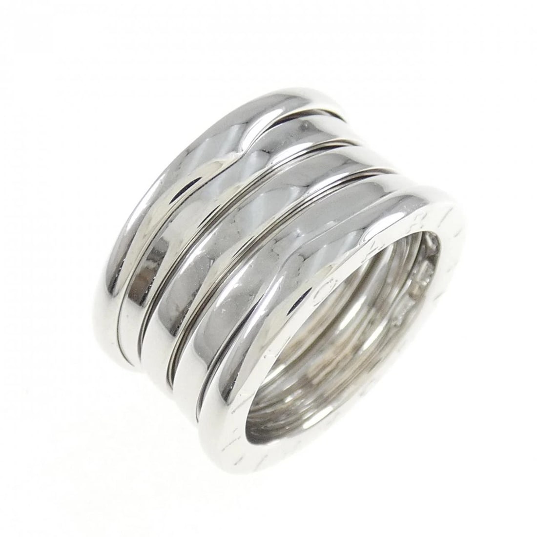 BVLGARI RING: Bvlgari ring Brand: BVLGARI Type/Style: Bulgari Ring Material: 750 white gold, Color: White Gold Size: US 5 1/4 Accessories: None Accessories Notice: When purchasing pre-owned goods, pleas