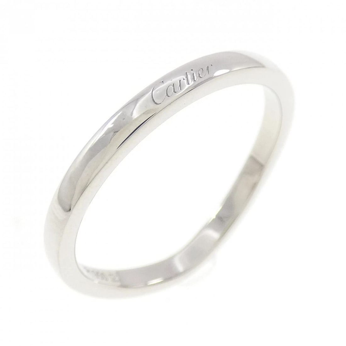 CARTIER BALLERINA RING: Cartier Ballerina Ring Brand: CARTIER Type/Style: Cartier Ring Material: Platinum950, Color: Platinum Size: US 7 Accessories: None Accessories Notice: When purchasing pre-owned goods, please refer to