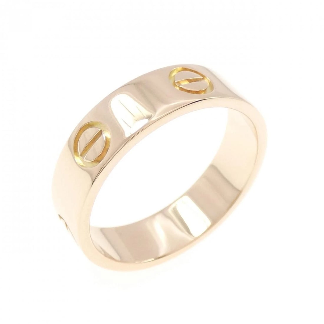 CARTIER LOVE RING: Cartier Love Ring Brand: CARTIER Type/Style: Cartier Ring Material: 750 Pink Gold, Color: Pink Gold Size: US 7 3/4 Accessories: None Accessories Notice: When purchasing pre-owned goods, pl