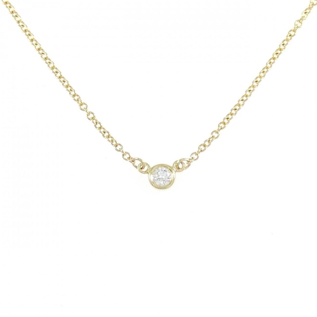 TIFFANY & CO. BY THE YARD NECKLACE: TIFFANY & Co. By the Yard Necklace Brand: TIFFANY&Co. Type/Style: TIFFANY&Co. Necklace Material: 750 yellow gold, Main Stone Natural Color: yellow gold Size: Length 42cm Actual Size Diameteraround: