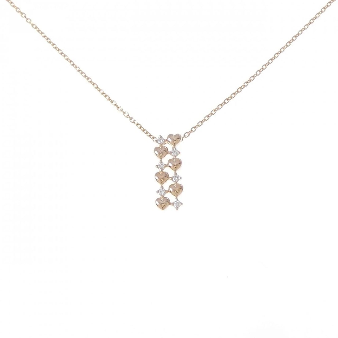 TASAKI DIAMOND NECKLACE: Tasaki Diamond Necklace Brand: TASAKI Type/Style: Tasaki Necklace Material: K18 Pink Gold, Main Stone Natural Color: pink gold Size: Length 40cm Actual Size Pendant Length approx. x width approx.: