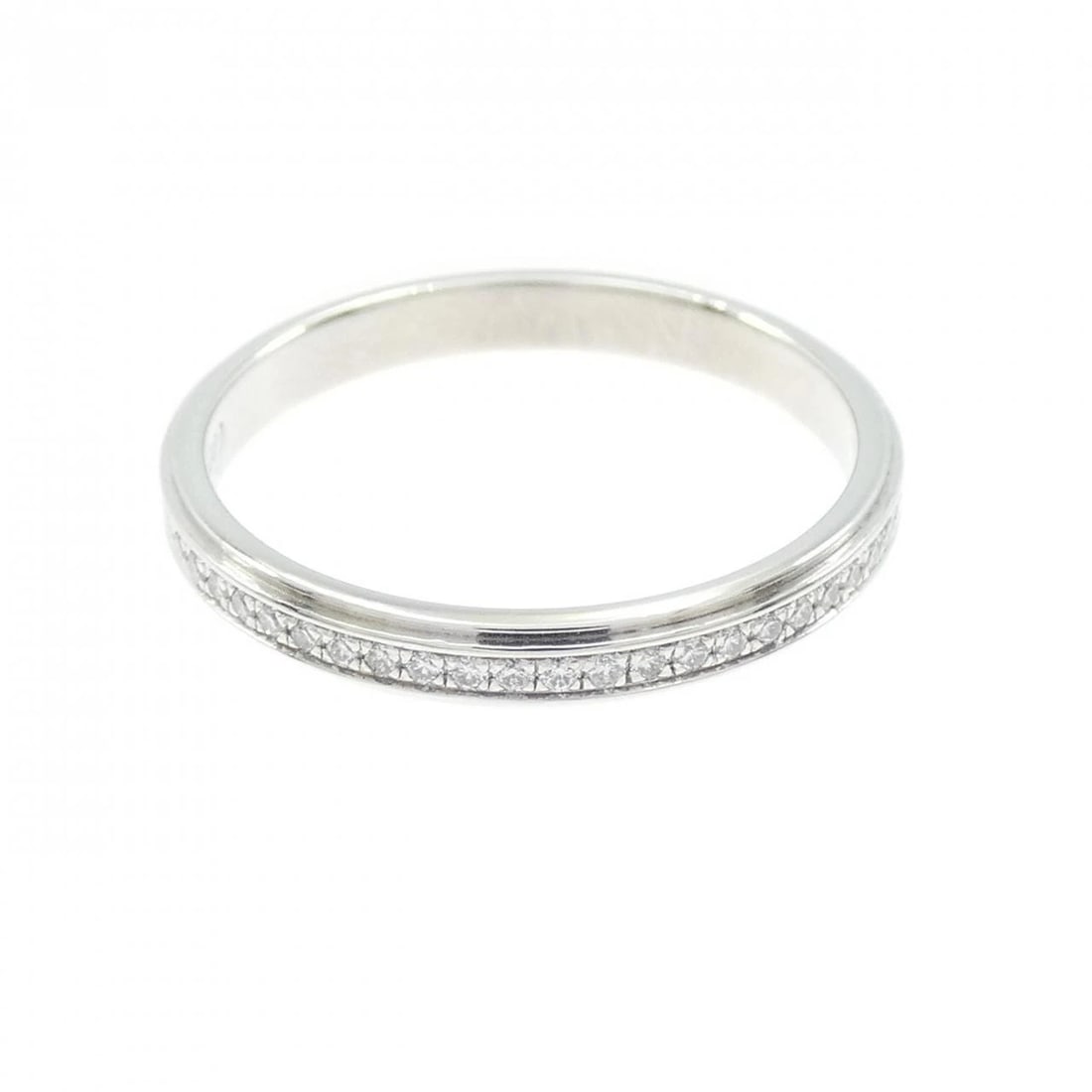 CARTIER D'AMOUR RING: Cartier D'Amour Ring Brand: CARTIER Type/Style: Cartier Ring Material: Platinum950, Main Stone Natural Color: Silver Size: US 5 1/4 Accessories: None Accessories Notice: When purchasing pre-owned