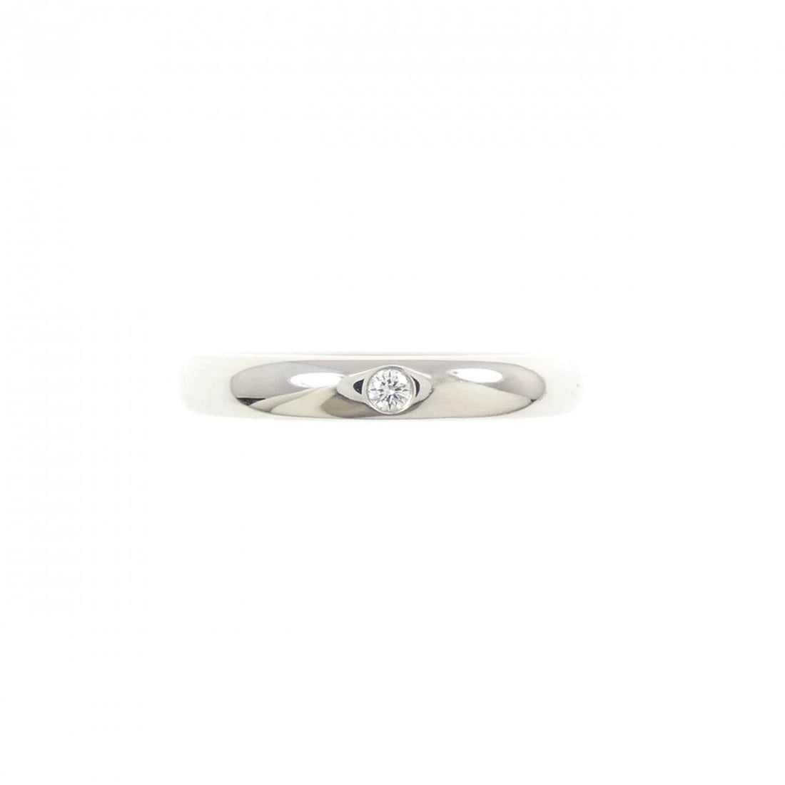 TIFFANY&CO. STACKING BAND RING: TIFFANY&Co. Stacking Band Ring Brand: TIFFANY&Co. Type/Style: TIFFANY & Co. Ring Material: Platinum950, Main Stone Natural Color: Silver Size: US 4 1/2 Accessories: None Accessories Notice: When