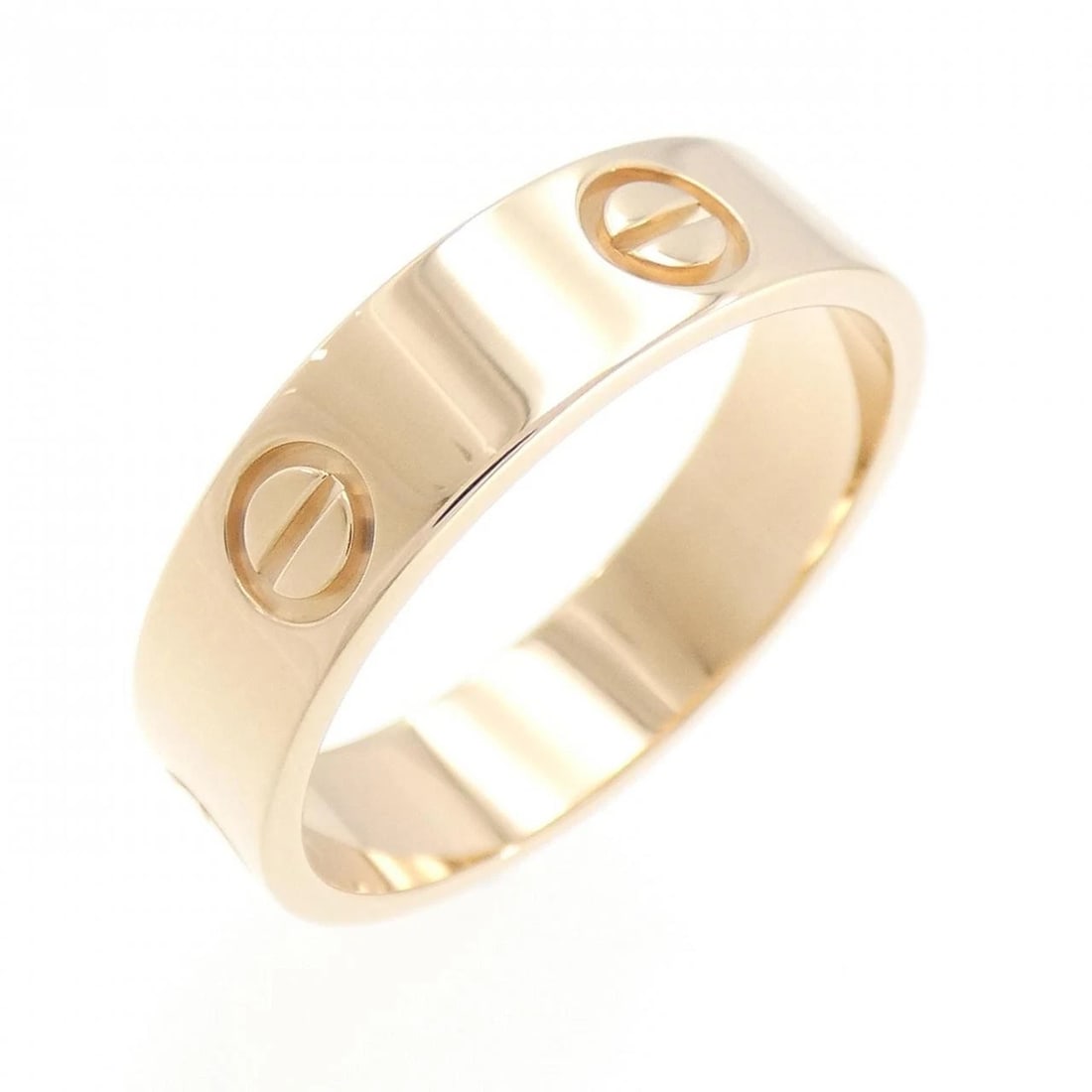 CARTIER LOVE RING: Cartier Love Ring Brand: CARTIER Type/Style: Cartier ring Material: 750 Pink Gold, Color: Pink Gold Size: US 11.25 Accessories: None Accessories Notice: When purchasing pre-owned goods, please refer