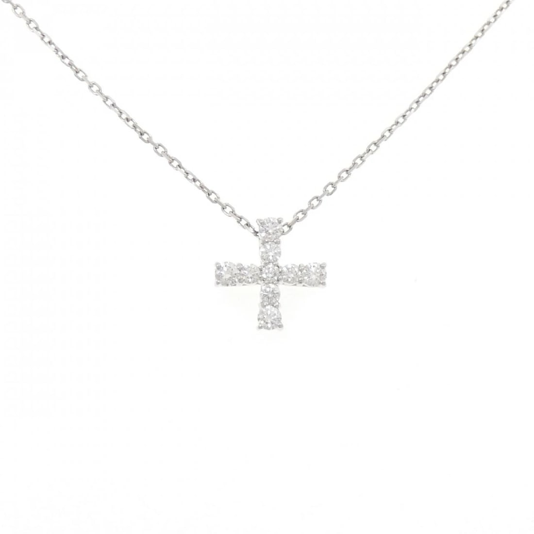 MIKIMOTO DIAMOND NECKLACE: Mikimoto Diamond Necklace Brand: MIKIMOTO Type/Style: Mikimoto Necklace Material: K18 white gold, Main Stone Natural Color: White gold Size: Length 38cm Actual Size Pendant Length approx. x width