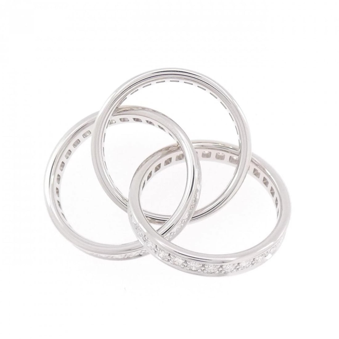 CARTIER THREE BANGLE RING - 3