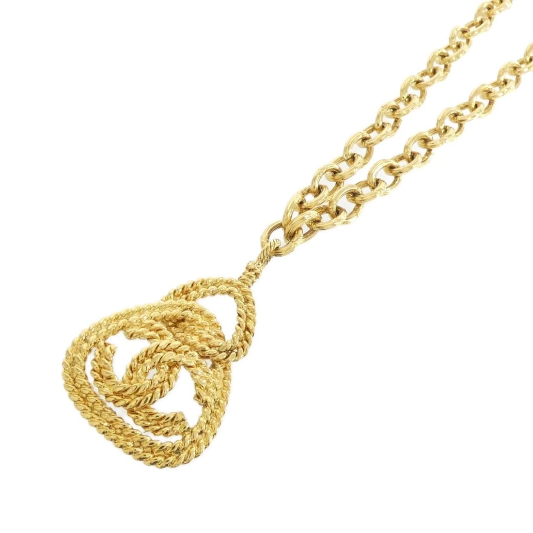 CHANEL NECKLACE: Chanel Necklace Brand: CHANEL Type/Style: Chanel Necklace Material: NONE, Color: GOLD (Gold) Size: Length : 79cm Top width x height: 3.8cm x6cm Accessories: None Accessories Notice: When purchasing