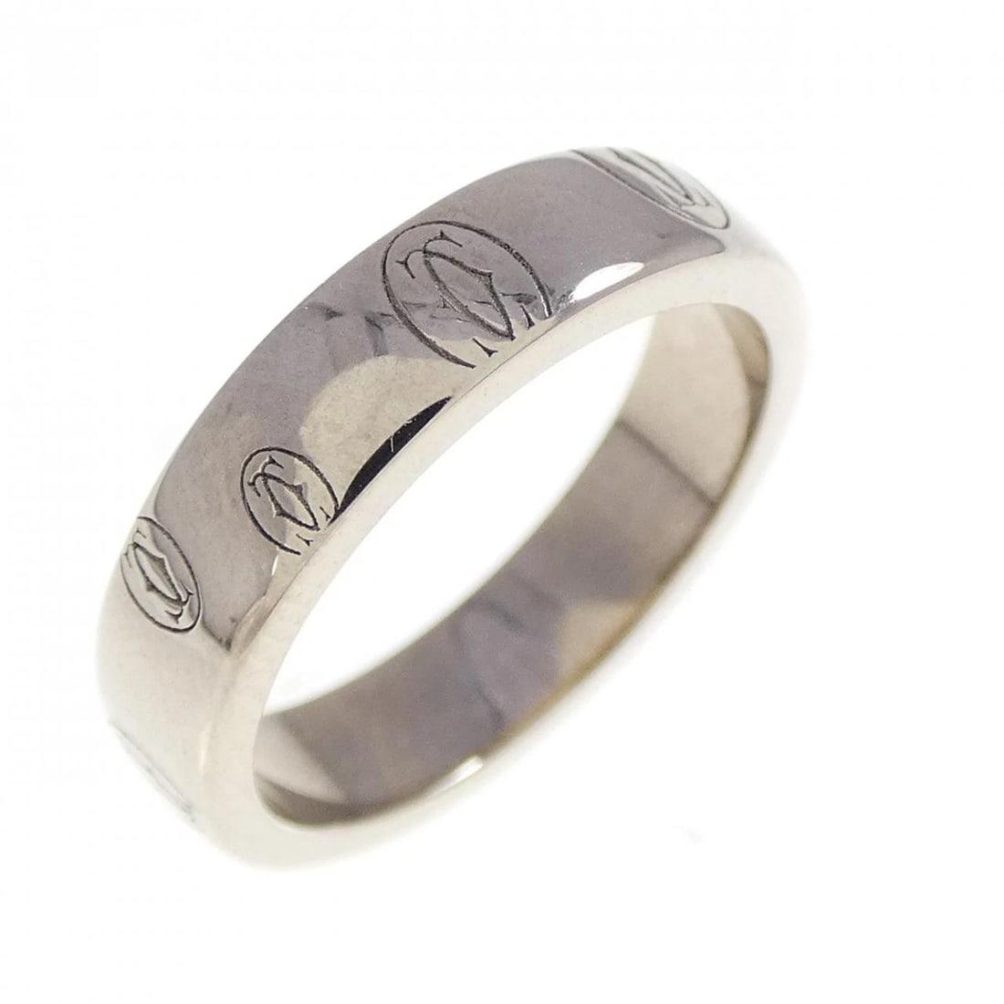 CARTIER HAPPY BIRTHDAY RING: Cartier Happy Birthday Ring Brand: CARTIER Type/Style: Cartier ring Material: 750 white gold, Color: White Gold Size: US 3.5 Accessories: None Accessories Notice: When purchasing pre-owned goods,