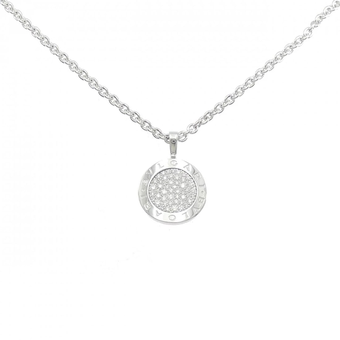 BVLGARI BVLGARI BVLGARI NECKLACE: Bvlgari Bvlgari Bvlgari Necklace Brand: BVLGARI Type/Style: Bulgari Necklace Material: 750 white gold, Main Stone Natural Color: White Gold Size: Length 40-45cm Actual Size Pendant Length approx. x wi