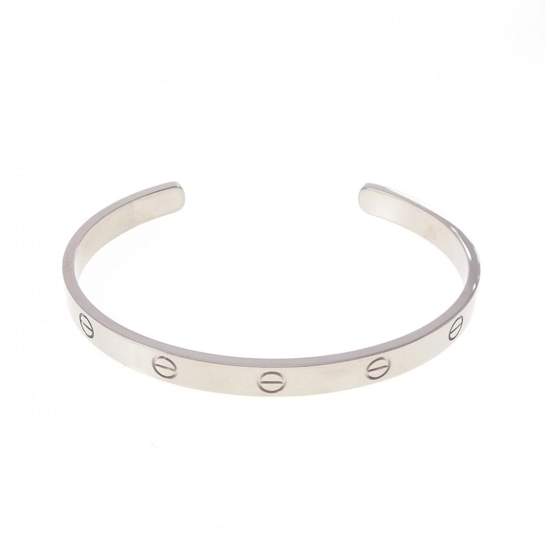 MIKIMOTO AKOYA PEARL RING: Mikimoto Akoya Pearl Ring Brand: CARTIER Type/Style: Cartier Bracelets Material: 750 white gold, Color: White Gold Size: 19cm (20)Actual Size Max width approx.: 6.1mm Accessories: None Accessories