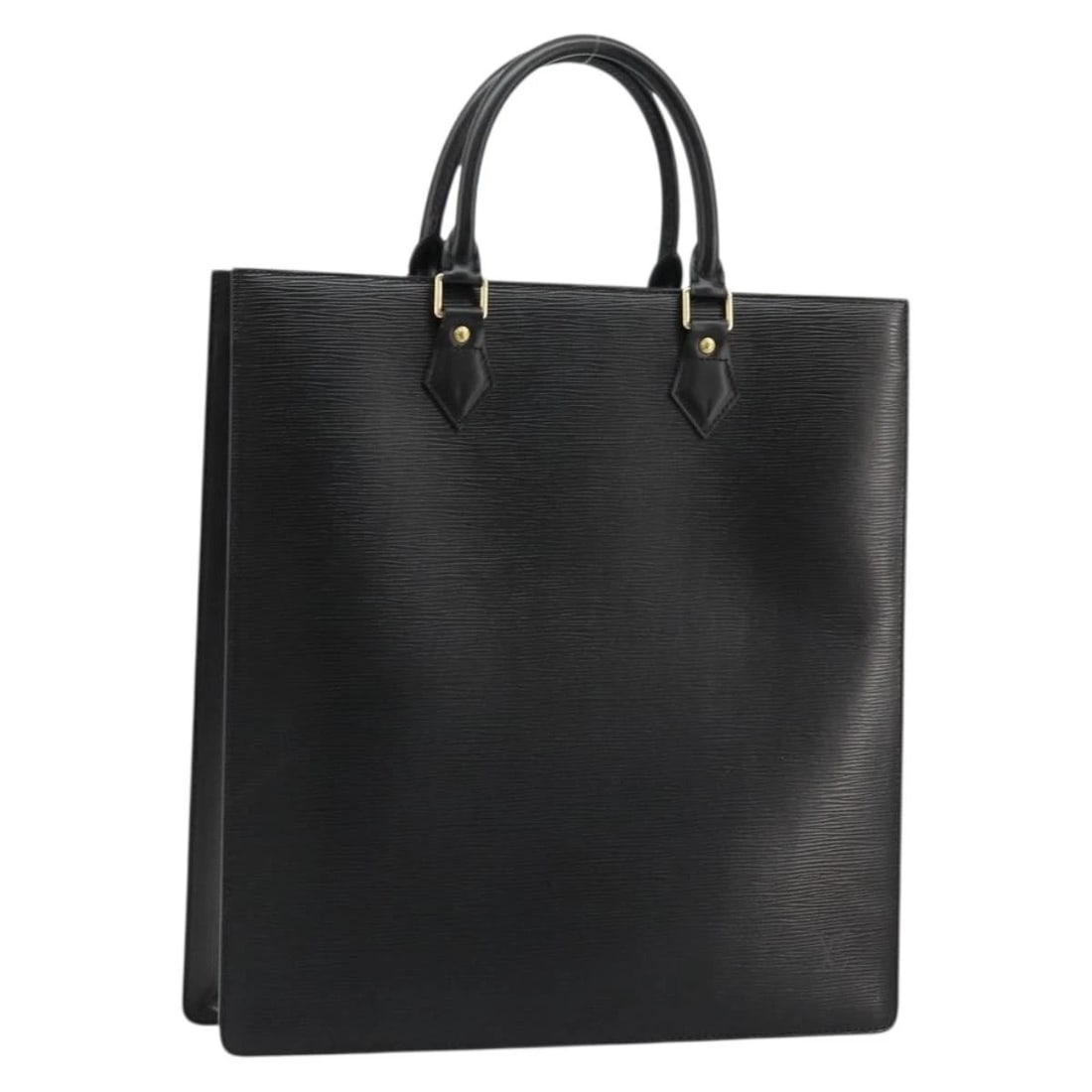 LOUIS VUITTON EPI SAC PLAT HAND BAG BLACK: LOUIS VUITTON Epi Sac Plat Hand Bag Black Brand: LOUIS VUITTON Type/Style: Hand Bag Material: Epi Leather Color: Black Size: Size(Inch) W14.2 x H15.0 x D3.5inch(Approx) Accessories: None A