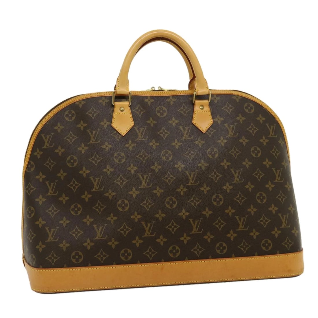 LOUIS VUITTON MONOGRAM ALMA VOYAGE MM HAND BAG: LOUIS VUITTON Monogram Alma Voyage MM Hand Bag Brand: LOUIS VUITTON Type/Style: Hand Bag Material: Monogram Canvas Color: Monogram Size: Size(Inch) W18.1 x H13.4 x D9.1inch(Approx) Accessories: No