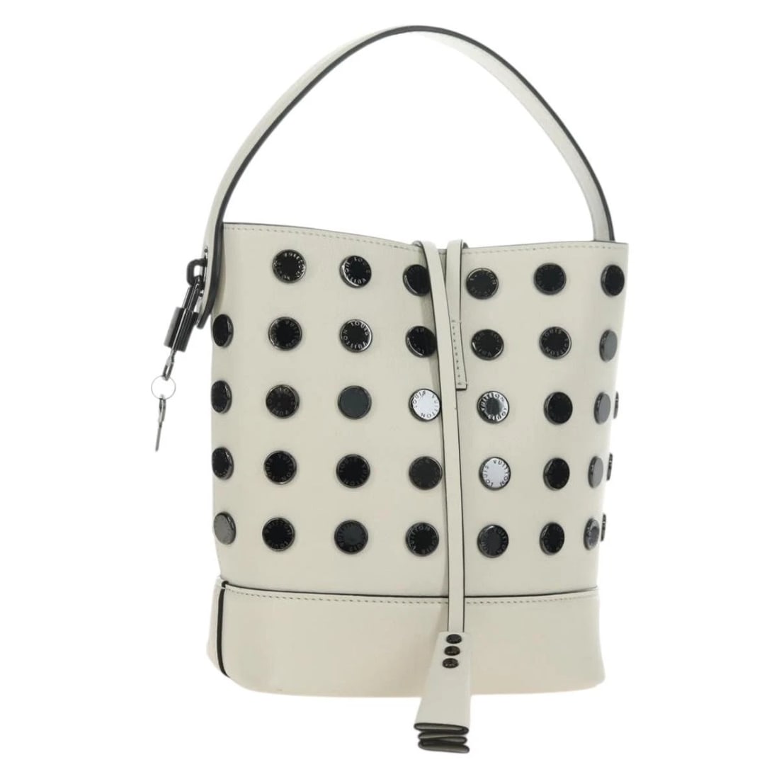 LOUIS VUITTON ODAS SHOULDER BAG CALF SKIN WHITE: LOUIS VUITTON Odas Shoulder Bag Calf Skin White Brand: LOUIS VUITTON Type/Style: Hand Bag Material: Leather Color: White Size: Size(Inch)W7.1 x H8.7 x D4.3inch(Approx) Handle Drop:4.7inch(Approx)