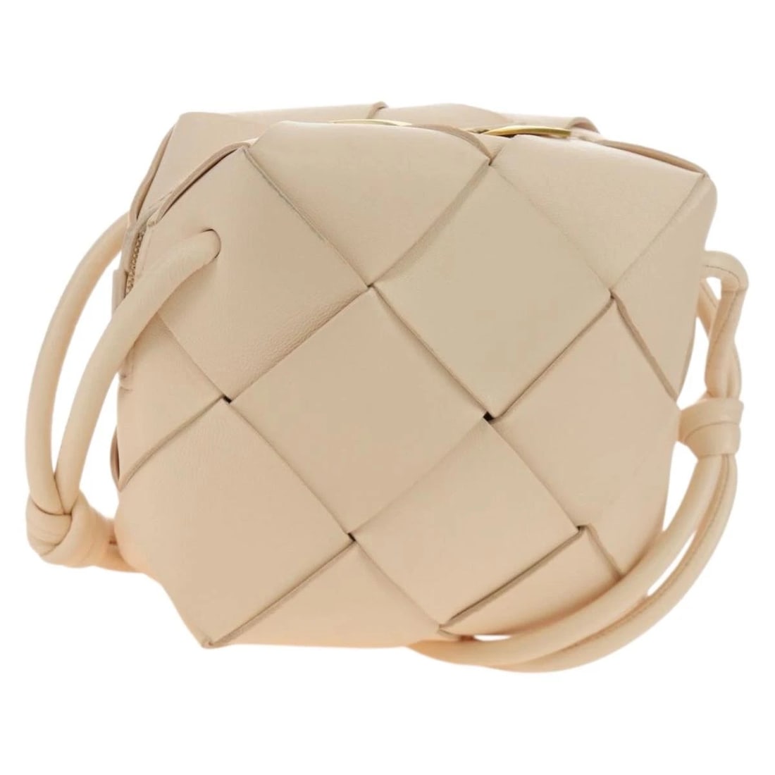 BOTTEGA VENETA MAXI INTREIATO MINI CASSETTE CAMERA BAG LEATHER: BOTTEGA VENETA MAXI INTREIATO Mini Cassette Camera Bag Leather Brand: BOTTEGAVENETA Type/Style: Shoulder Bag Material: Leather Color: Pink/Gold Size: Size(Inch)W5.9 x H5.5 x D2.4inch(Approx) Acces