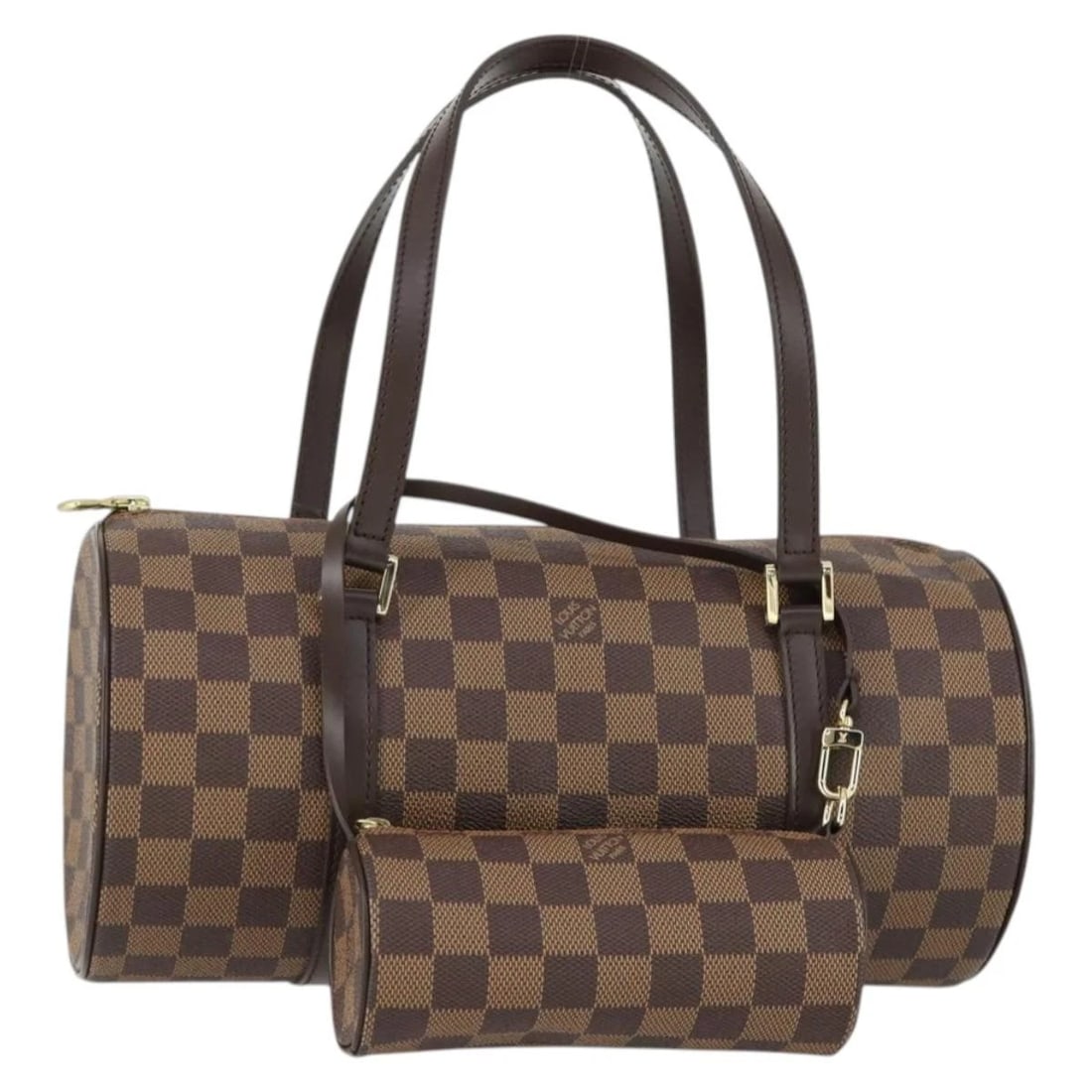 LOUIS VUITTON DAMIER EBENE PAPILLON 30 HAND BAG: LOUIS VUITTON Damier Ebene Papillon 30 Hand Bag Brand: LOUIS VUITTON Type/Style: Hand Bag Material: Damier Ebene Canvas Color: Damie Ebene Size: Size(Inch)W11.8 x H5.9 x D5.9inch(Approx) Accessori