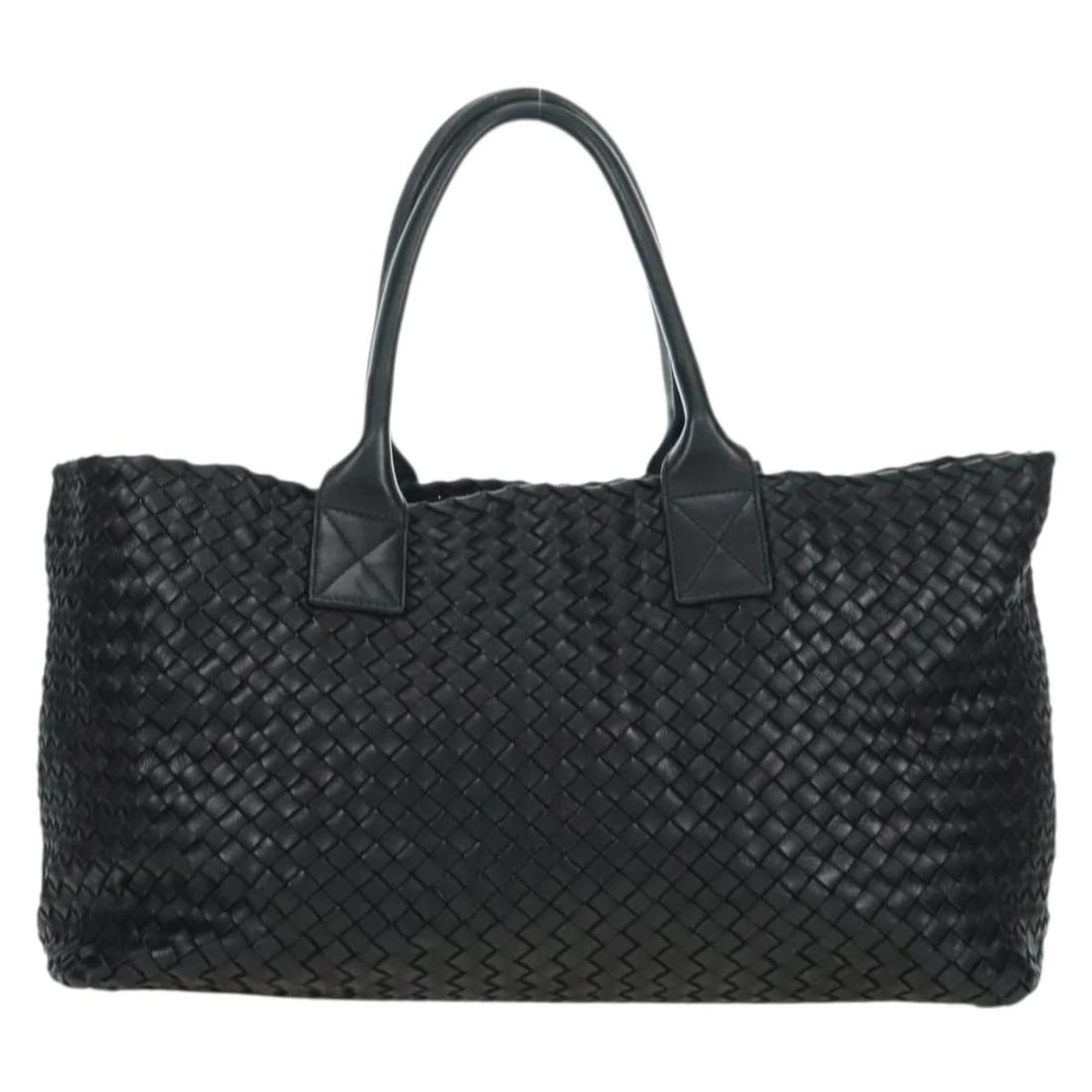 BOTTEGA VENETA INTREIATO CABAS MM TOTE BAG LEATHER BLACK: BOTTEGA VENETA INTREIATO Cabas MM Tote Bag Leather Black Brand: BOTTEGAVENETA Type/Style: Tote Bag Material: Leather Color: Black Size: Size(Inch)W15.7 x H9.4 x D6.3inch(Approx) Handle Drop:7.1inch(Ap