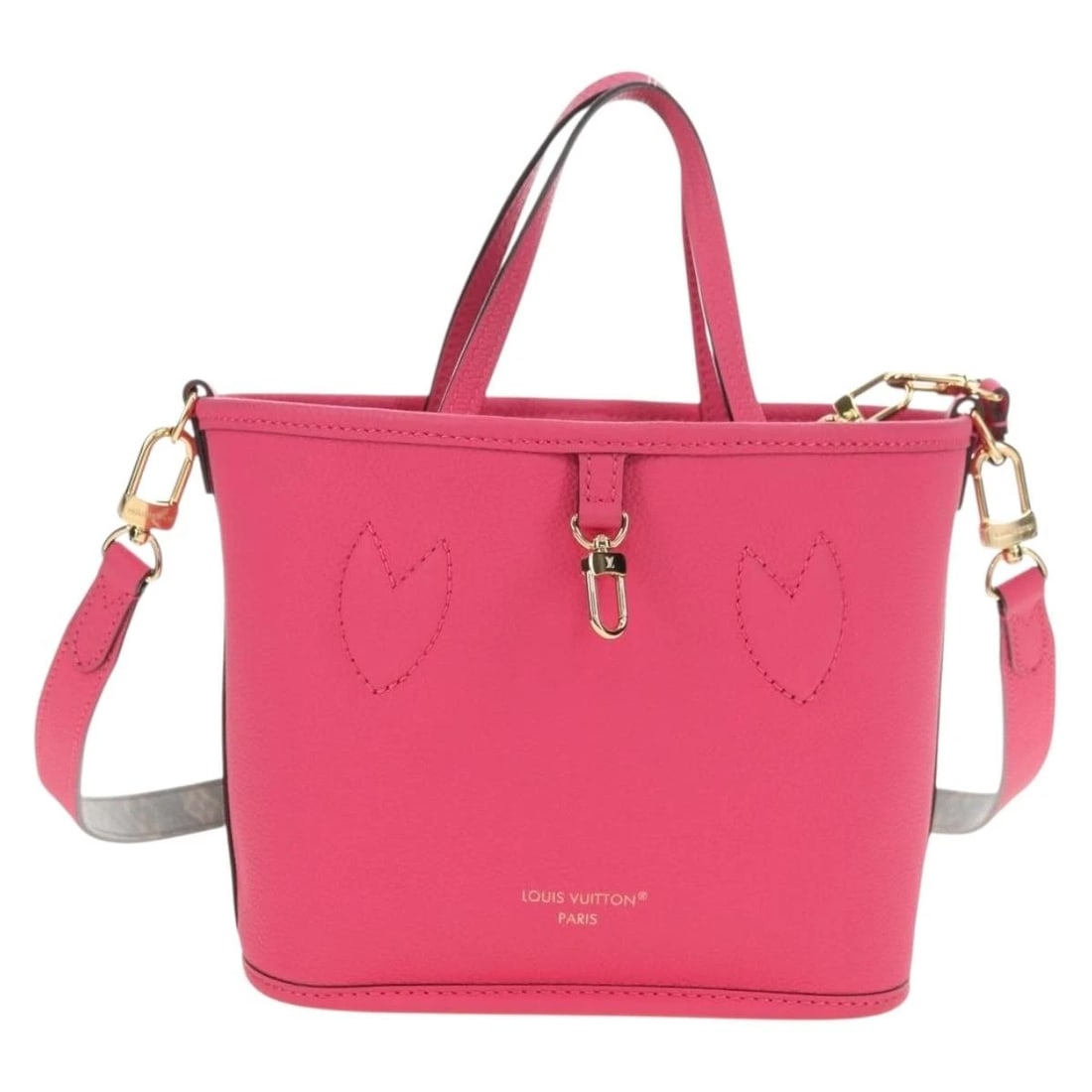 LOUIS VUITTON NEVERFULL INSIDE OUT BB BAG LORDS PONDICHERRY: LOUIS VUITTON Neverfull Inside Out BB Bag Lords Pondicherry Brand: LOUIS VUITTON Type/Style: Hand Bag Material: Monogram Canvas Color: Monogram/Lords Pondicherry Size: Size(Inch)W10.2 x H6.3 x D4.3inc