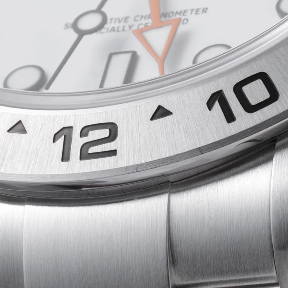 ROLEX EXPLORER WHITE WATCH - 3