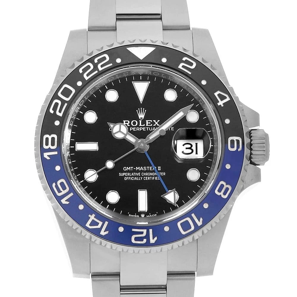 ROLEX GMT MASTER BLACK OYSTER WATCH: ROLEX GMT Master black oyster Brand: ROLEX Type/Style: Wrist watch Material: Band Material Stainless Steel, Case Material Stainless Steel Color: Dial Color Black Size: Case Size Case:W40mm Circumferen