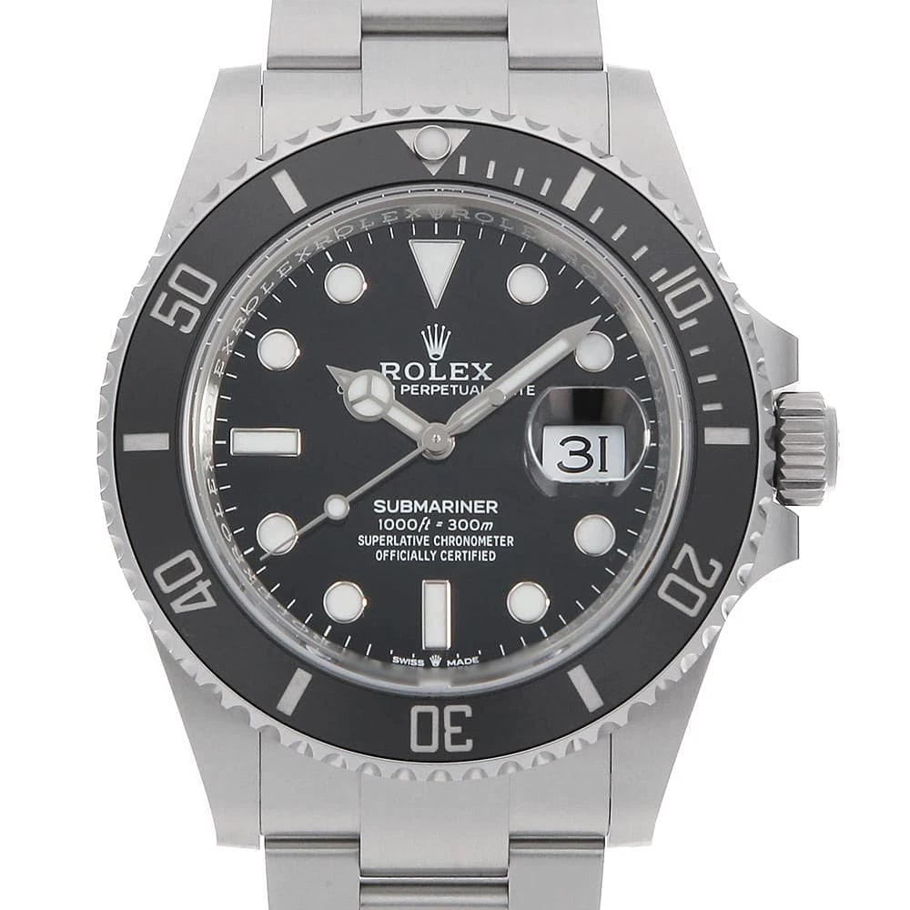 ROLEX SUBMARINER BLACK WATCH (1 of 2)