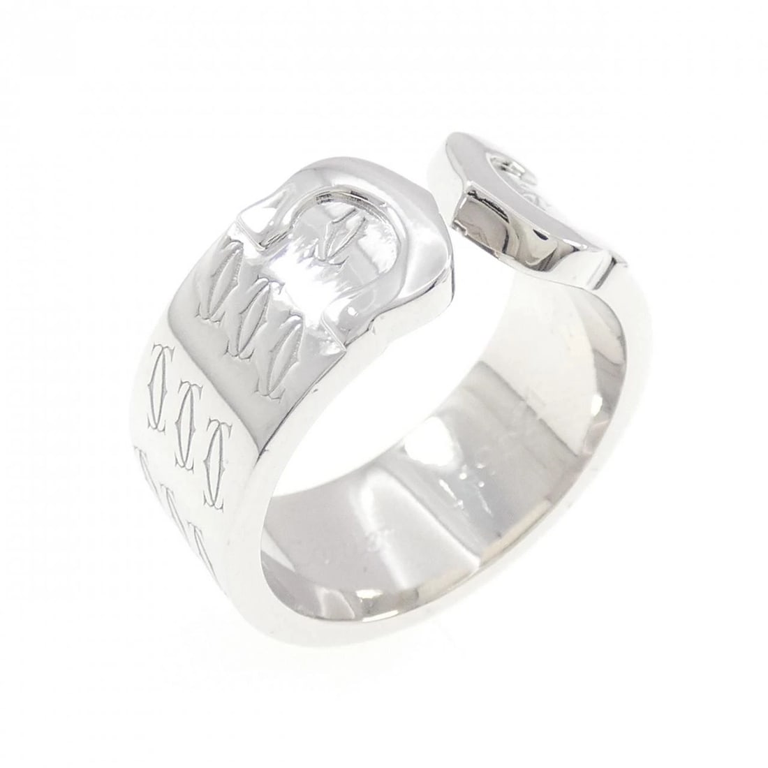 CARTIER CHRISTMAS LIMITED EDITION RING: Cartier Christmas Limited Edition Ring Brand: CARTIER Type/Style: Cartier Ring Material: 750 white gold, Color: white gold Size: US 6 Accessories: None Accessories Notice: When purchasing