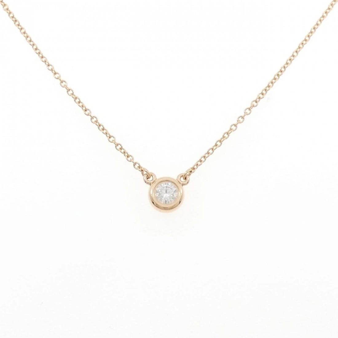 TIFFANY & CO. BY THE YARD NECKLACE: TIFFANY & Co. By the Yard Necklace Brand: TIFFANY&Co. Type/Style: TIFFANY&Co. Necklace Material: 750 Pink Gold, Main Stone Natural Color: Pink Gold Size: lenght 42cm Actual Size Diameteraround: 5.9mm