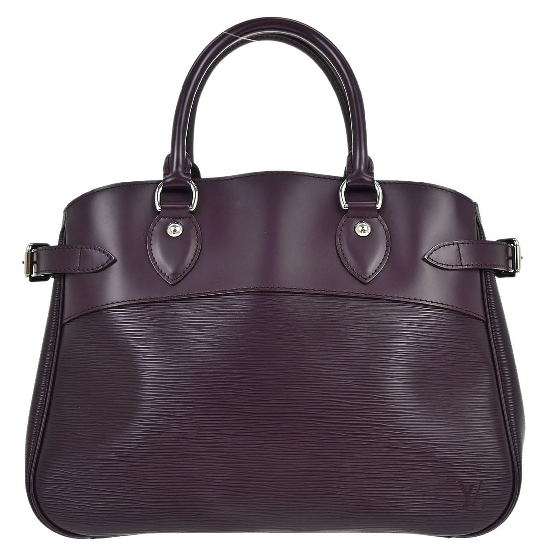 LOUIS VUITTON PURPLE EPI PASSY PM TOTE HANDBAG (1 of 9)
