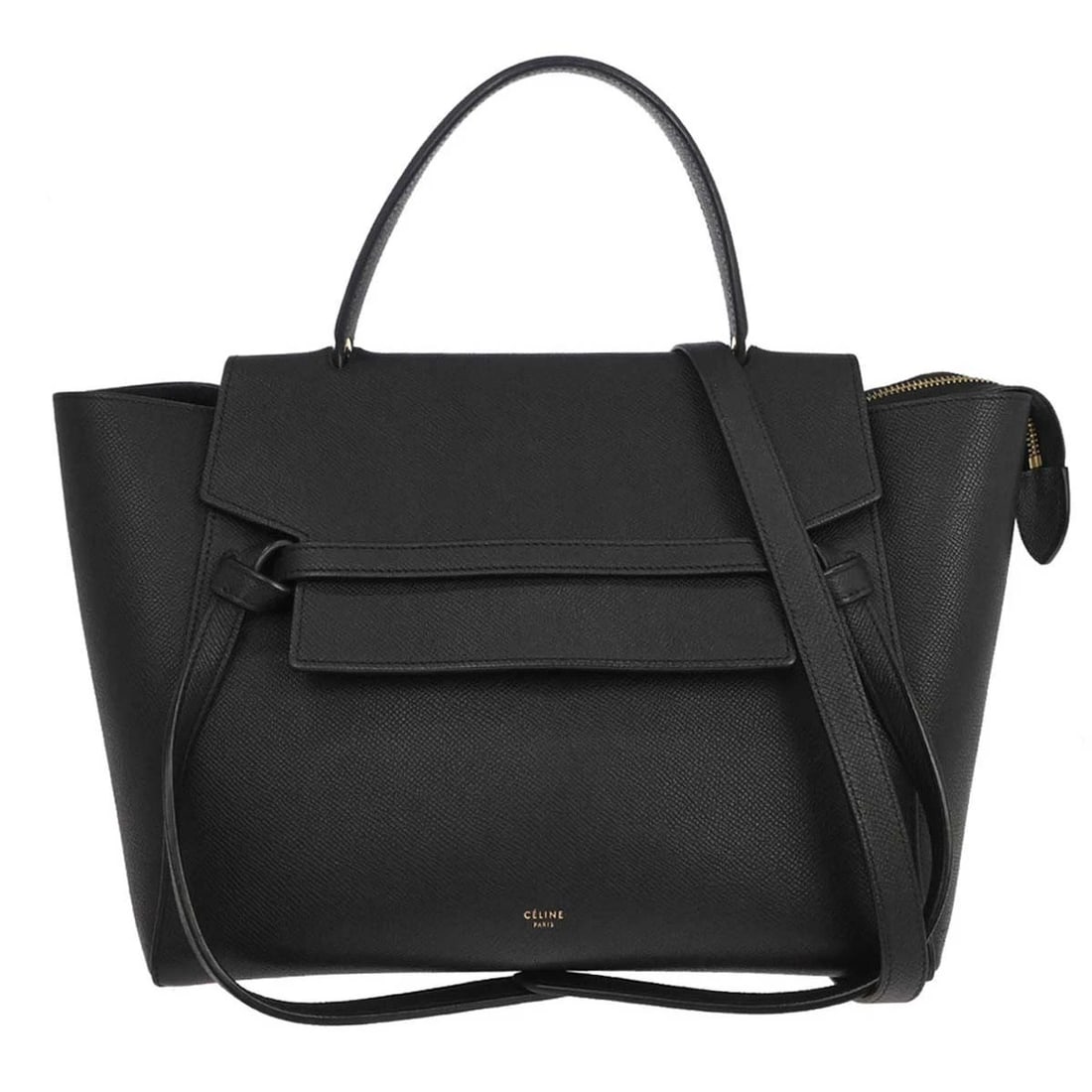 CELINE BLACK BELT BAG 2WAY HANDBAG (1 of 6)