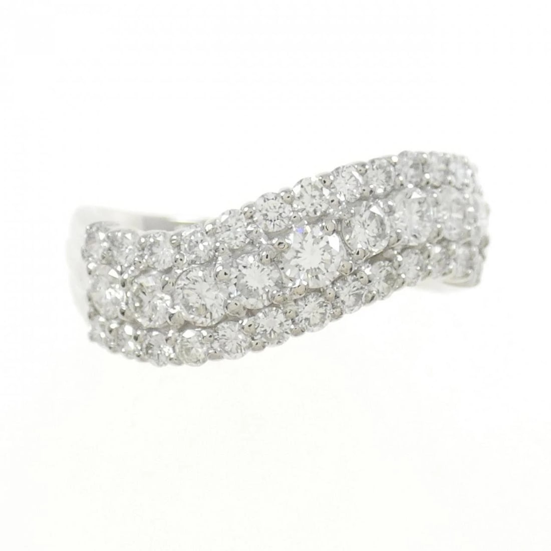 PT PAVE DIAMOND RING - 2