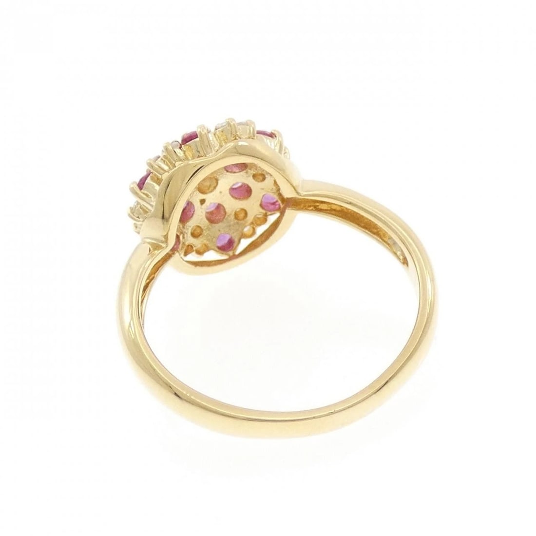18K YELLOW GOLD RUBY RING - 3