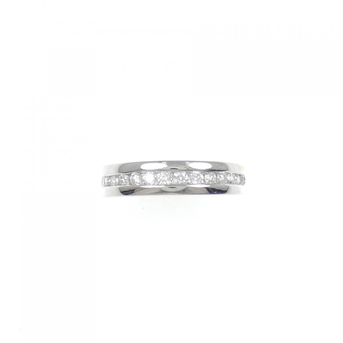 K18WG DIAMOND RING - 2