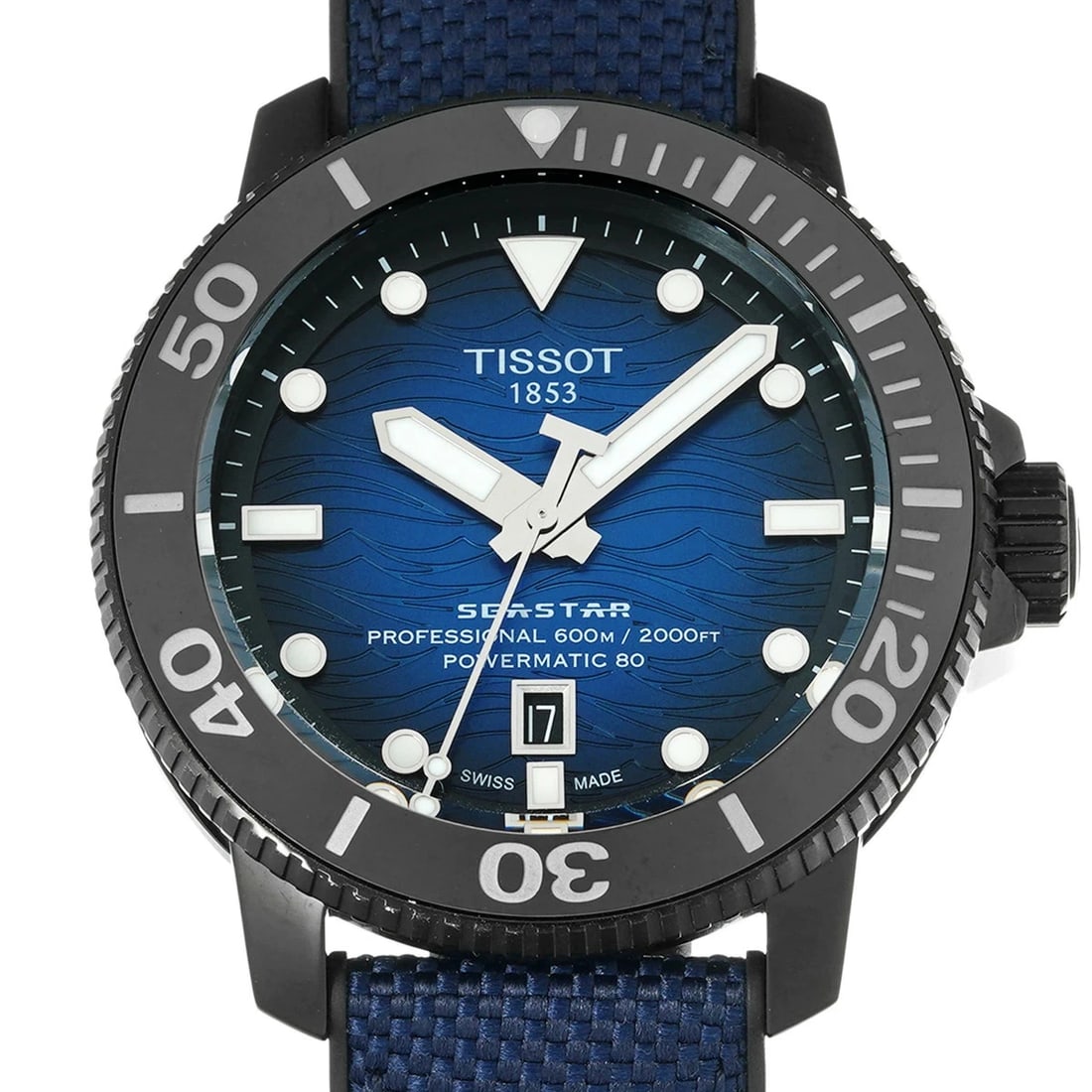 TISSOT SEASTAR PROFESSIONAL POWERMATIC AUTOMATIC WATCH (1 of 4)