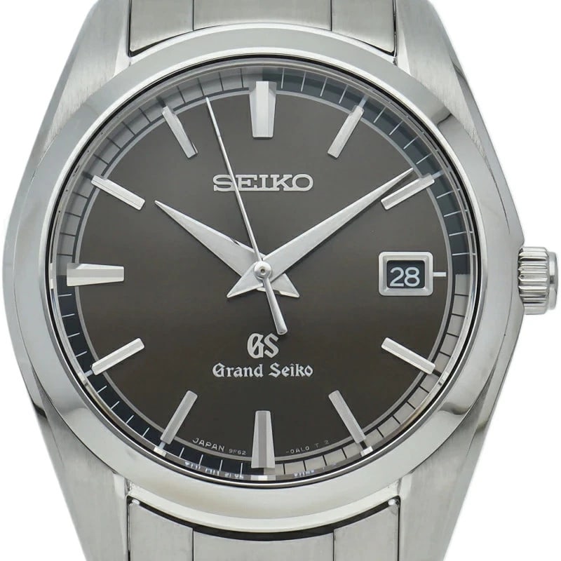 GRAND SEIKO BROWN QUARTZ BROWN DIAL WATCH: Grand Seiko Brown Quartz Brown Dial Watch Brand: SEIKO Type/Style: Wristwatch Material: Stainless Steel Color: Brown dial Size: Case size: 37mm Wrist size: Approx. 20.5cm Accessories: None