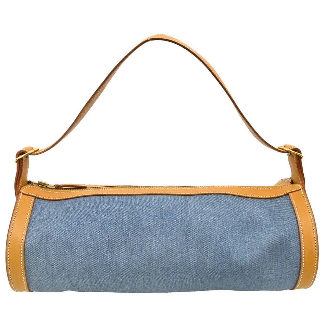 HERMES LIGHT BLUE TOILE JEAN DOREMI GM SHOULDER BAG: Hermes Light Blue Toile Jean Doremi GM Shoulder Bag Brand: HERMES Type/Style: Shoulder Bag Material: Toile Jean Color: Light Blue Size: W 13.0 x H 4.7 x D 6.7 (Inch) Accessories: None Acce